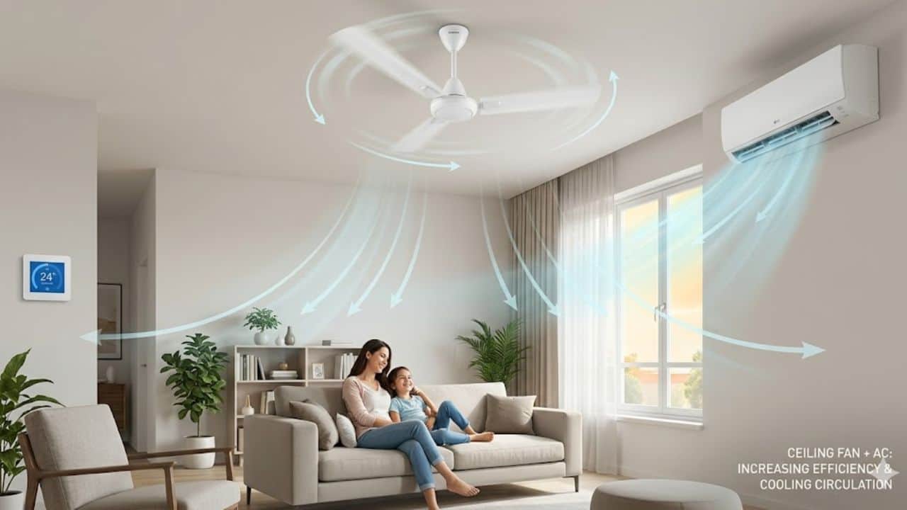 ac with fan cooling tricks benefits and save electricity