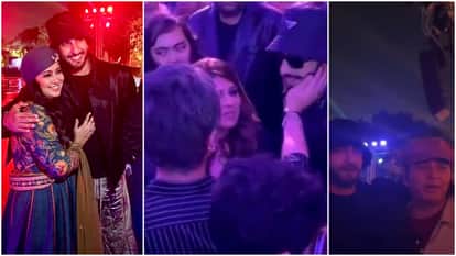 Ranveer Singh With Shah Rukh Khan And Others Viral Photos And Videos From Anant Ambani Birthday Bash