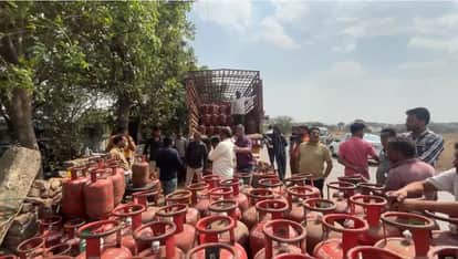 sirohi gas crisis relief ftl cylinder for migrant workers commercial cylinder wedding season