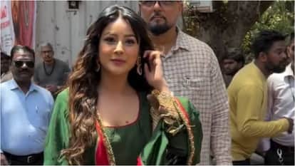 Shehnaaz Gill join in and support blood donation camp On Anant Ambani birthday Video Viral