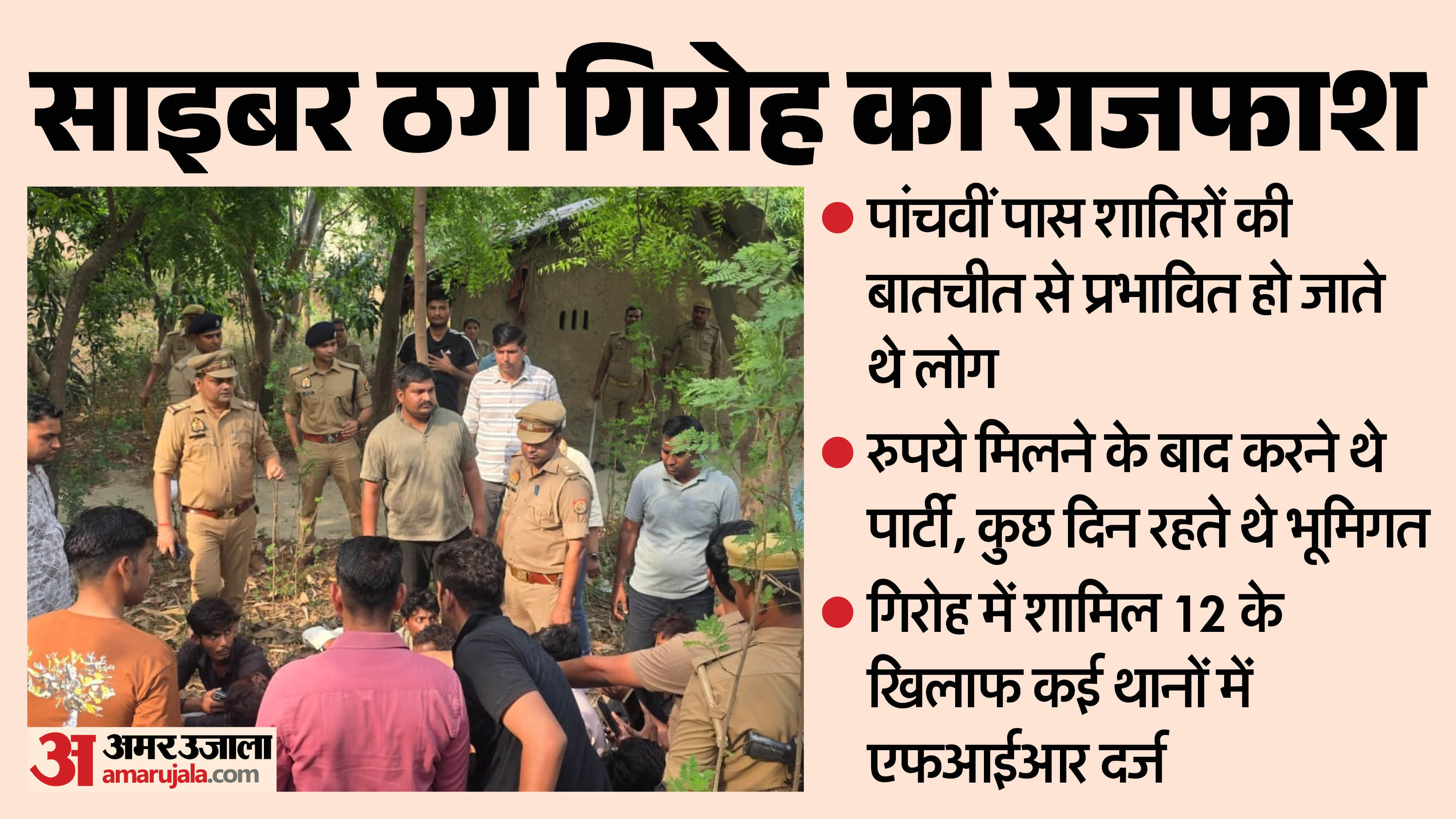 UP Crime News Cyber Fraud Gang Busted in Kanpur Operated Like a Team, Targeted Daily Victims