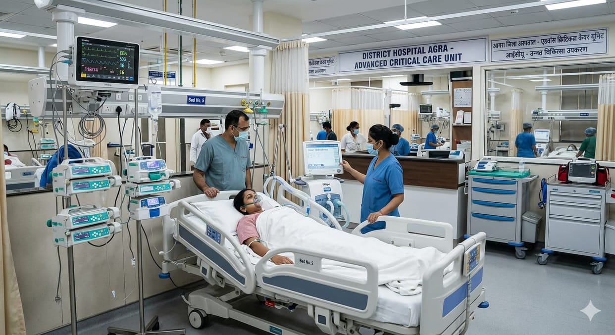 Burn ward to replace maternity unit in Agra hospital project