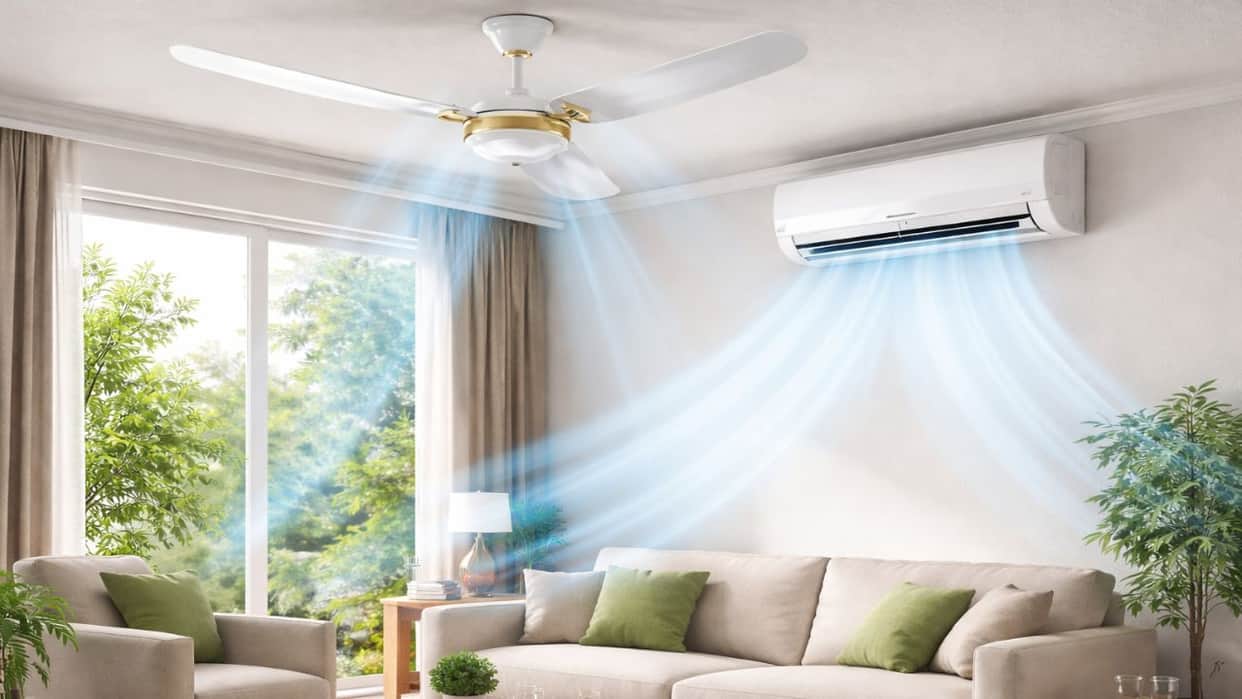 ac with fan cooling tricks benefits and save electricity