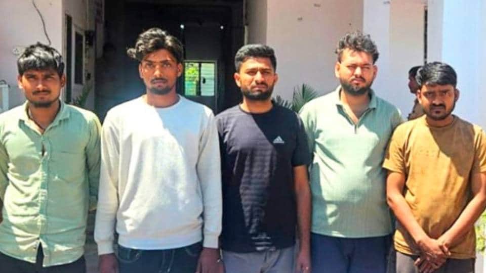 फार्मासिस्ट अपहरण कांड के आरोपी।