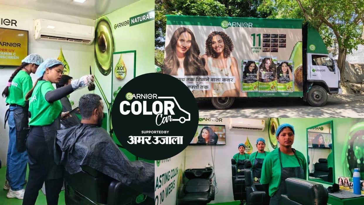 Garnier Colour Van: The Garnier Colour Van is back, offering people to get a hair makeover