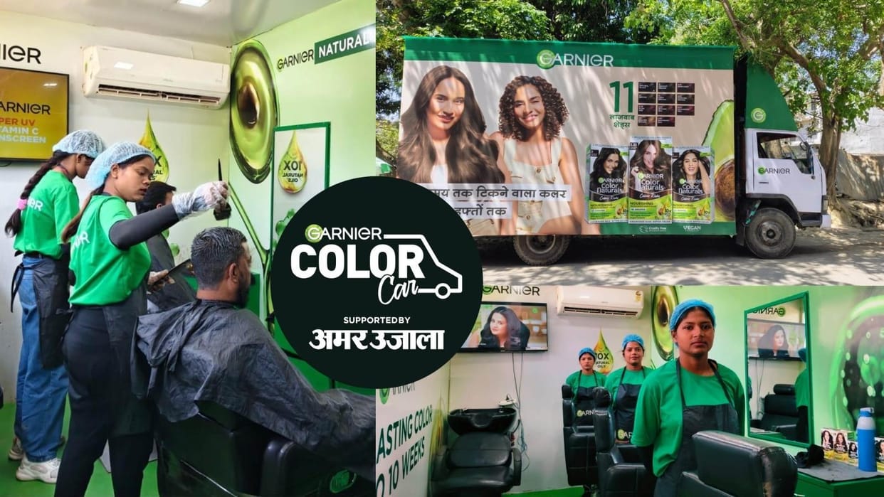 Garnier Colour Van: The Garnier Colour Van is back, offering people to get a hair makeover