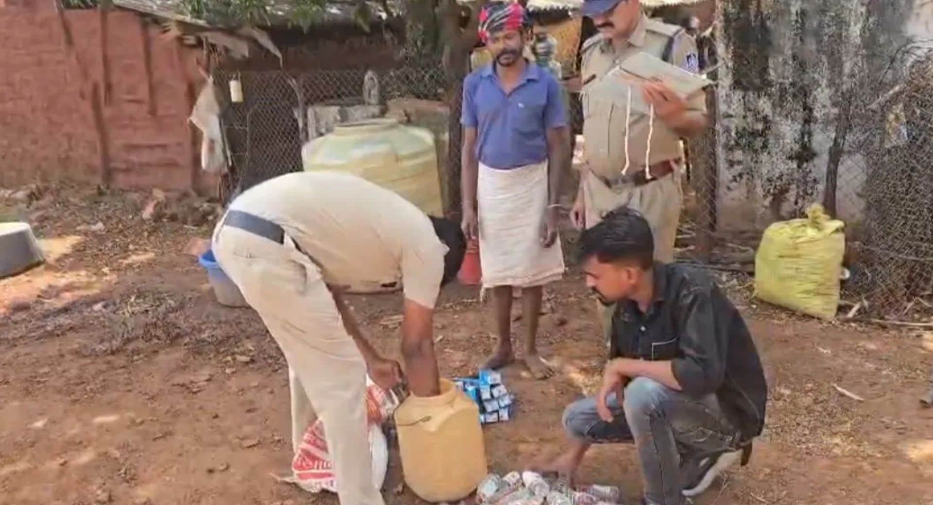 सिरसी पुलिस ने अवैध शराब तस्करी का भंडाफोड़ किया