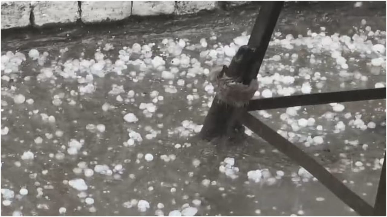 UP Weather hailstorms are happening at a record high this year in uttar pradesh and bihar imd alert up bihar