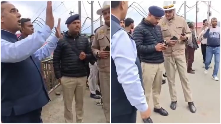हिमाचल: शिमला पुलिस ने युद्धवीर सिंह बैंस को रोका, कांग्रेस नेता ने पुलिस पर ही लगाए अगवा करने के आरोप