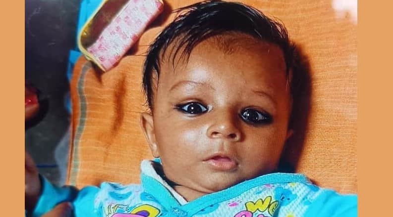 ई-रिक्शा की टक्कर से चार माह की सूर्या की मौत