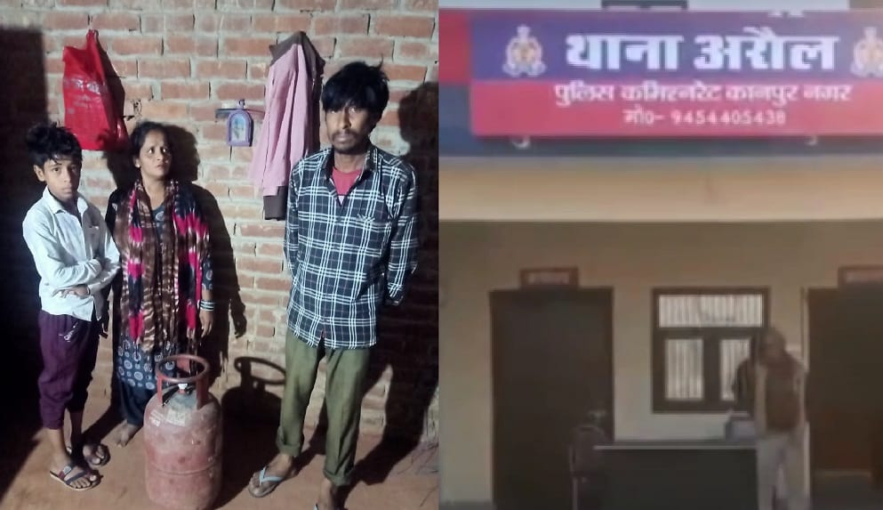 Kanpur Husband had pawned gas cylinder for alcohol Outpost Incharge pays out of his own pocket to retrieve it