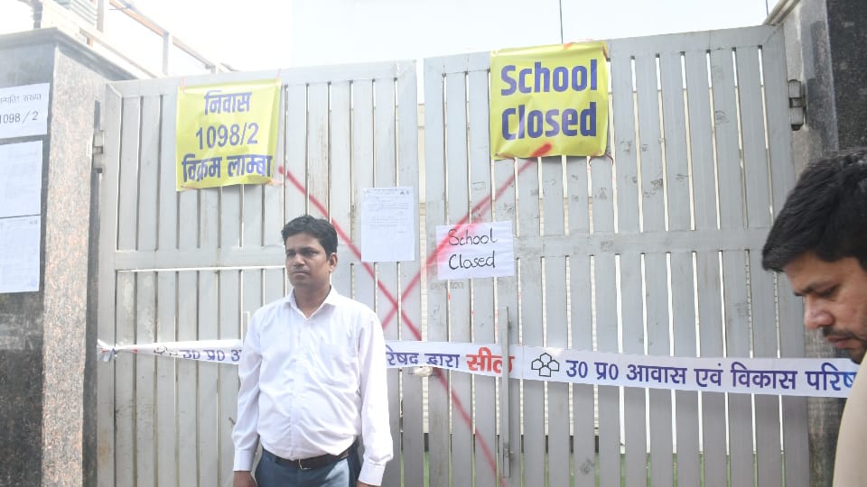 Posters announcing an exodus and House for Sale have appeared in Meerut Central Market