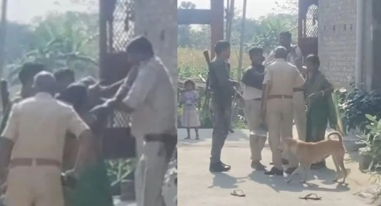 Police Attacked While Resolving Land Dispute, Woman Grabbed Collar; FIR Filed