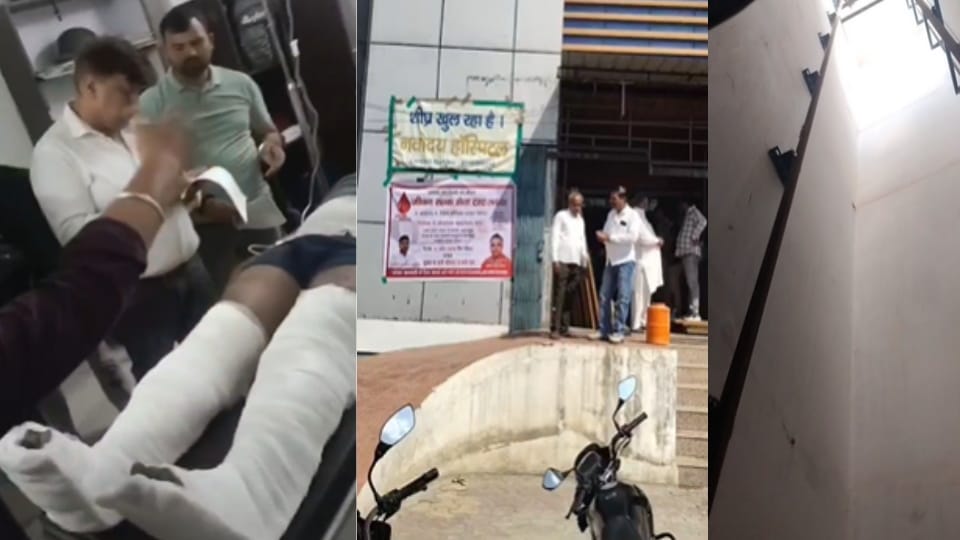 Family protests after worker dies in lift accident, contractor accused of not providing safety gear