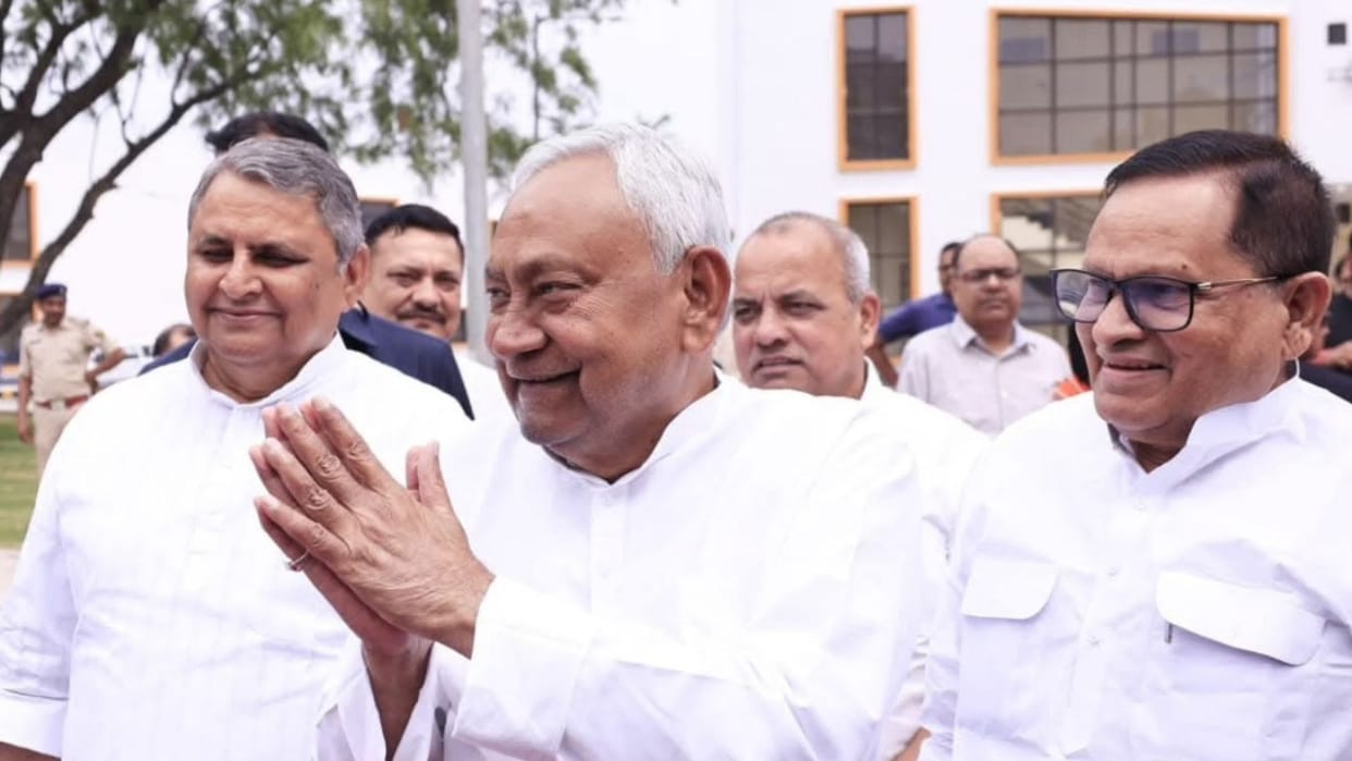 Nitish Kumar Rajya Sabha Oath Bihar New CM Name Samrat Choudhary Nishant Kumar News in Hindi