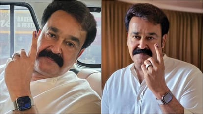 Kerala Assembly Elections 2026: Malayalam actor Mammootty with wife Sulfath Kutty cast thier votes in Kochi