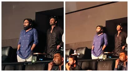 Prabhas Spirit Director Sandeep Reddy Vanga Watch Ranveer Singh Film Dhurandhar 2 In Hyderabad