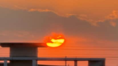 Bright sunshine after two days of rain in Meerut, day temperature rises, crops may suffer damage