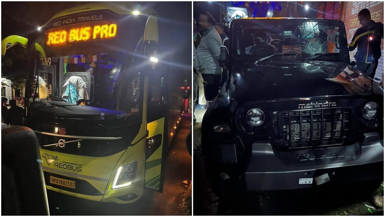 kangra private volvo bus attack driver conductor injured himachal pradesh Accused Arrested