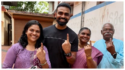Assembly Election Voting continue in Assam, Kerala and puducherry sports personality casting vote PR Sreejesh
