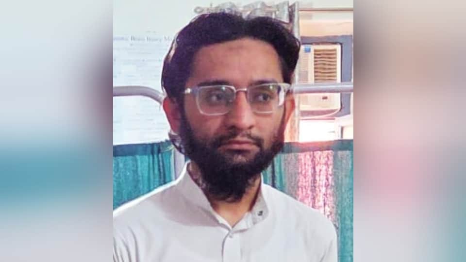 गिरफ्तार मुफ्ती जाकिर।