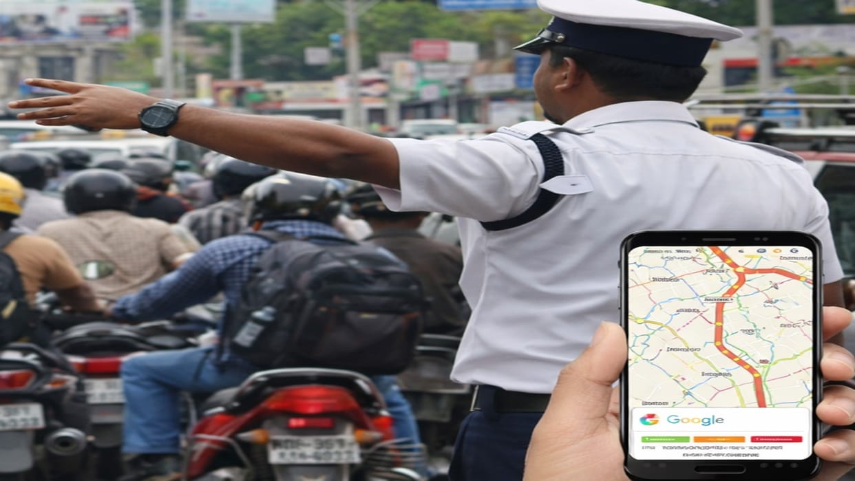 New system to deal with traffic jam in Raipur, now police will reach on one call
