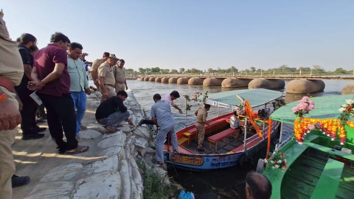 Yamuna Boat Tragedy: Pilgrims’ Motorboat Capsizes in Vrindavan 10 Dead
