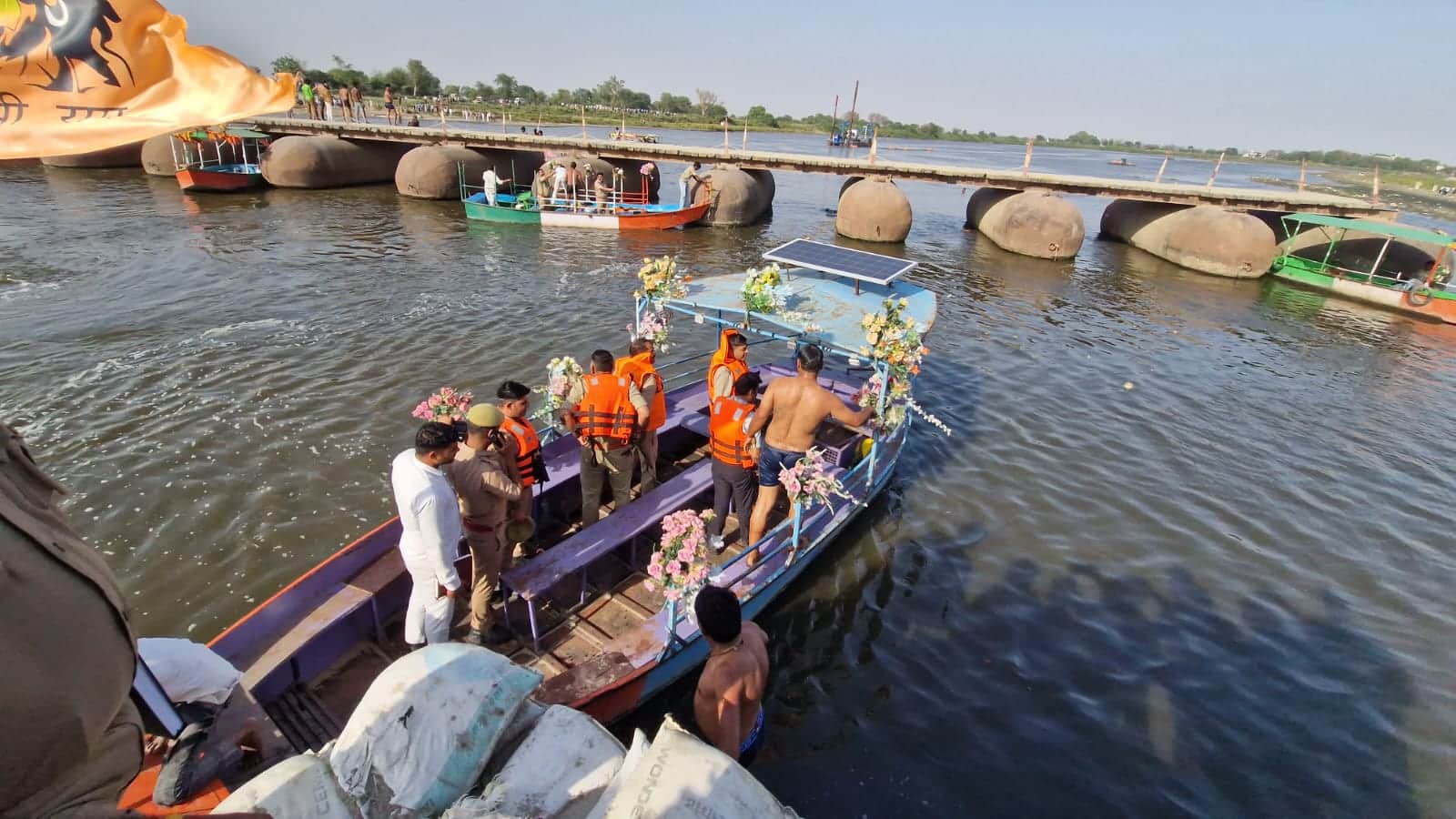 Yamuna Boat Tragedy: Pilgrims’ Motorboat Capsizes in Vrindavan 10 Dead