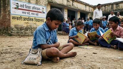 School Drive Falls Short Students Attend Classes Without Books Amid Department Delay