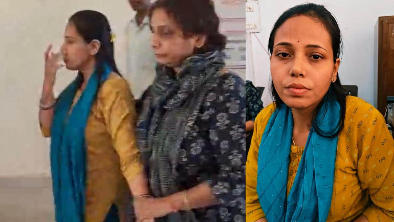 आरोपी महिला अनुदेशक रेनू वर्मा।