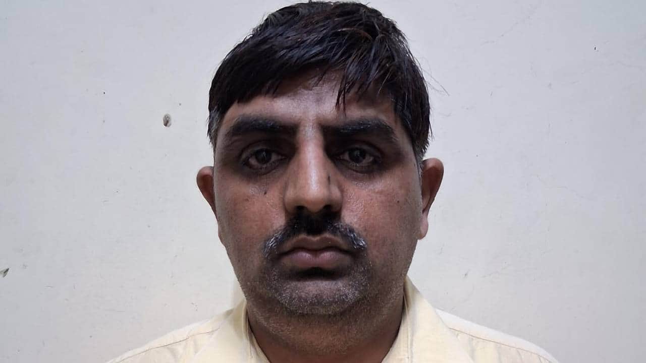 आरोपी नितिन चौधरी।