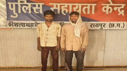 Two interstate thieves caught stealing by cutting cables in Kamal Vihar, goods including moped seized