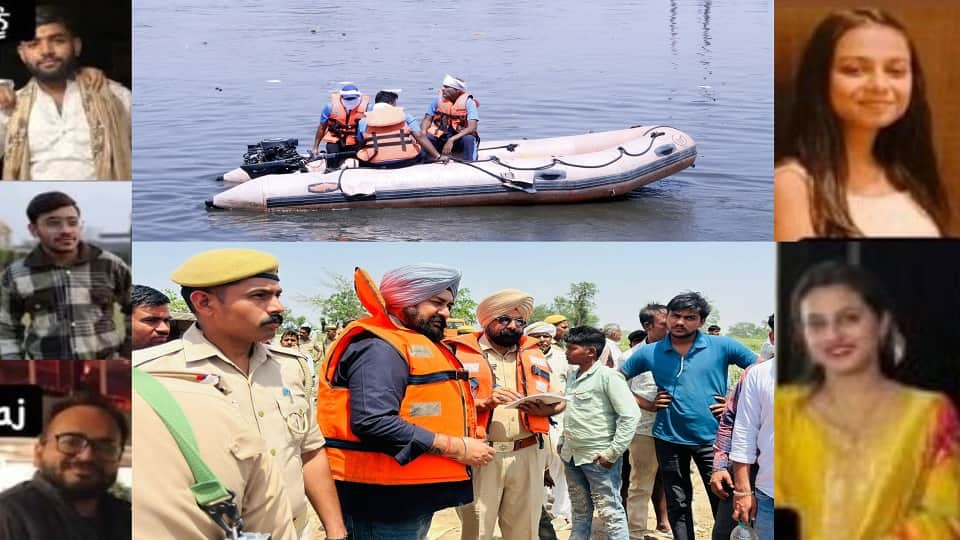 Mathura Boat Tragedy: Five People Who Drowned in Yamuna Remain Untraced