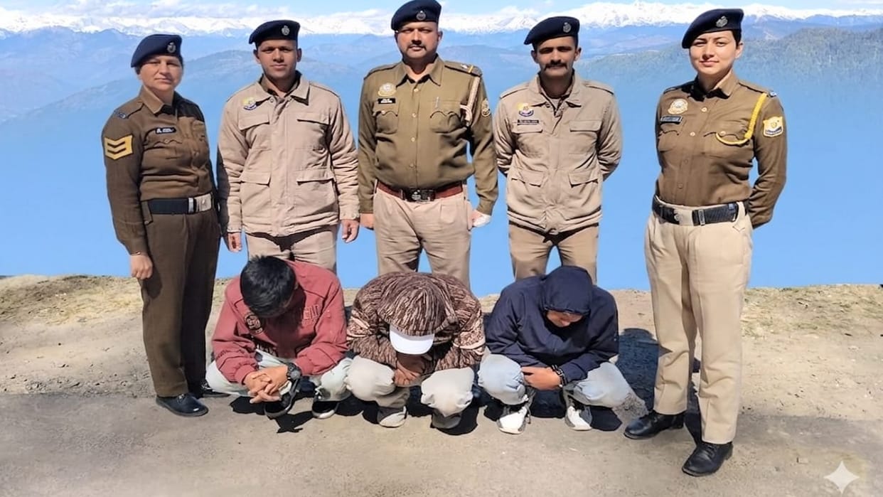 9.28 kg of Opium and 12 Lakh in Cash Seized in Narkanda; Three Accused Arrested
