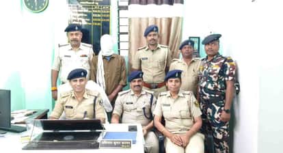 पुलिस ने आरोपी को किया गिरफ्तार