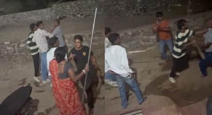 When the daughter did a love marriage, the family members attacked the boy's family.