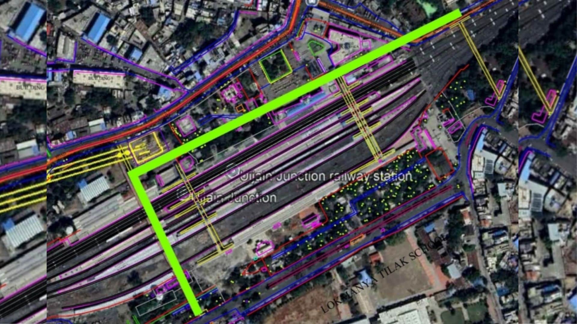 उज्जैन में प्रस्तावित इंटीग्रेटेड मल्टी मॉडल ट्रांजिट हब से लेकर रेलवे स्टेशन तक स्काईवॉक का निर्माण