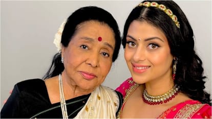 zanai bhosle Pens Heart Touching Note for late grandmother Legendary singer asha bhosle says goodbye my love
