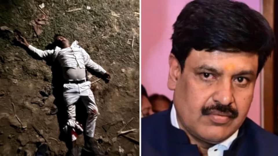Mirzapur Lawyer Murder Live Killing  Video Photo Accused Rajendra Sonkar Arrested After Encounter