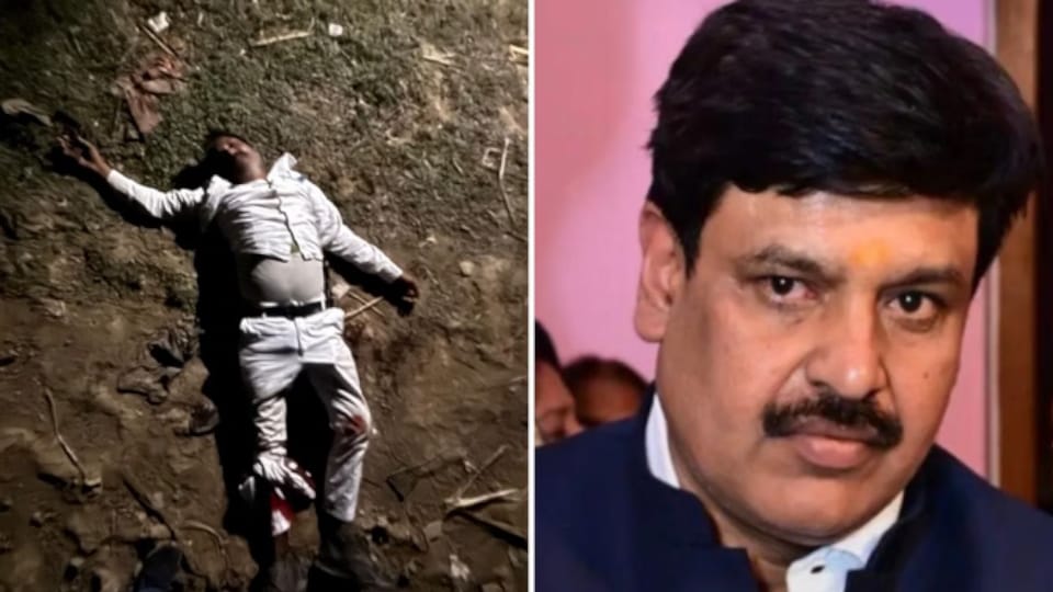 Mirzapur Lawyer Murder Live Killing  Video Photo Accused Rajendra Sonkar Arrested After Encounter