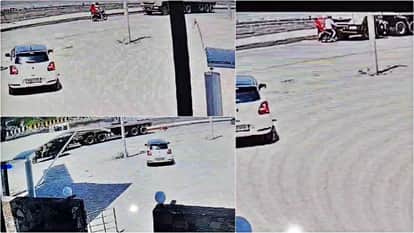 Ajmer News: Drunken Driver Wreaks Havoc with Out-of-Control Trailer; Drags Bike for 50 Meters, Woman Dies