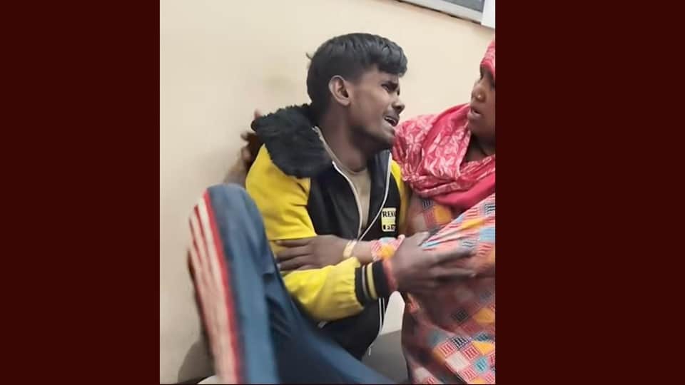 अस्पताल में इलाज के दौरान मृतक रुपेंद्र