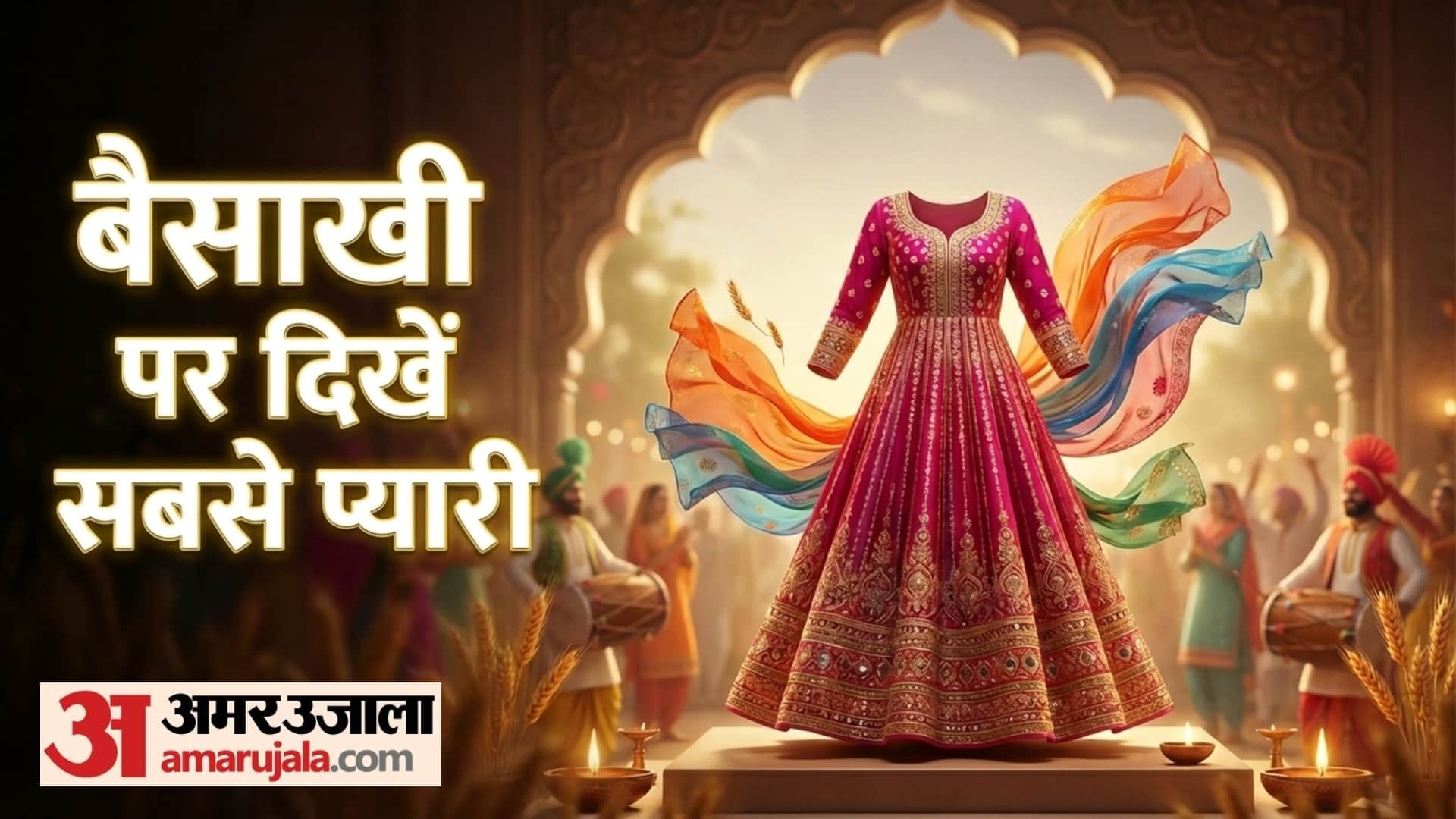 baisakhi 2026 latest design of punjabi style suit for baisakhi festival