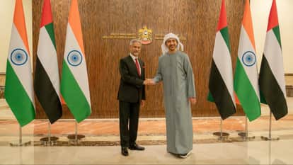 Foreign Minister S Jaishankar meets UAE Deputy Prime Minister in Abu Dhabi regional issues discussed