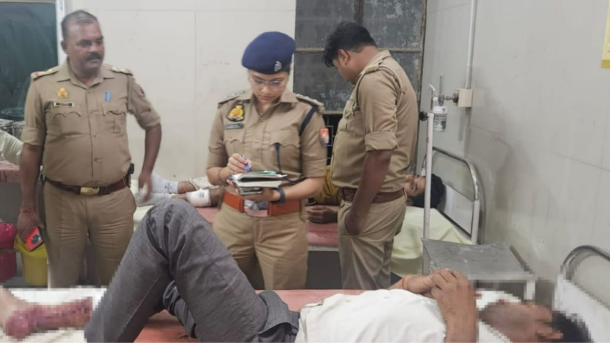 Half-Encounter for Two Criminals in Jaunpur Robbed 5 Lakhs Blew Through 80,000 in Four Days Arrested