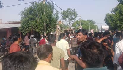 Kannauj Coal laden container overturns several people suffer grievous injuries two bodies recovered