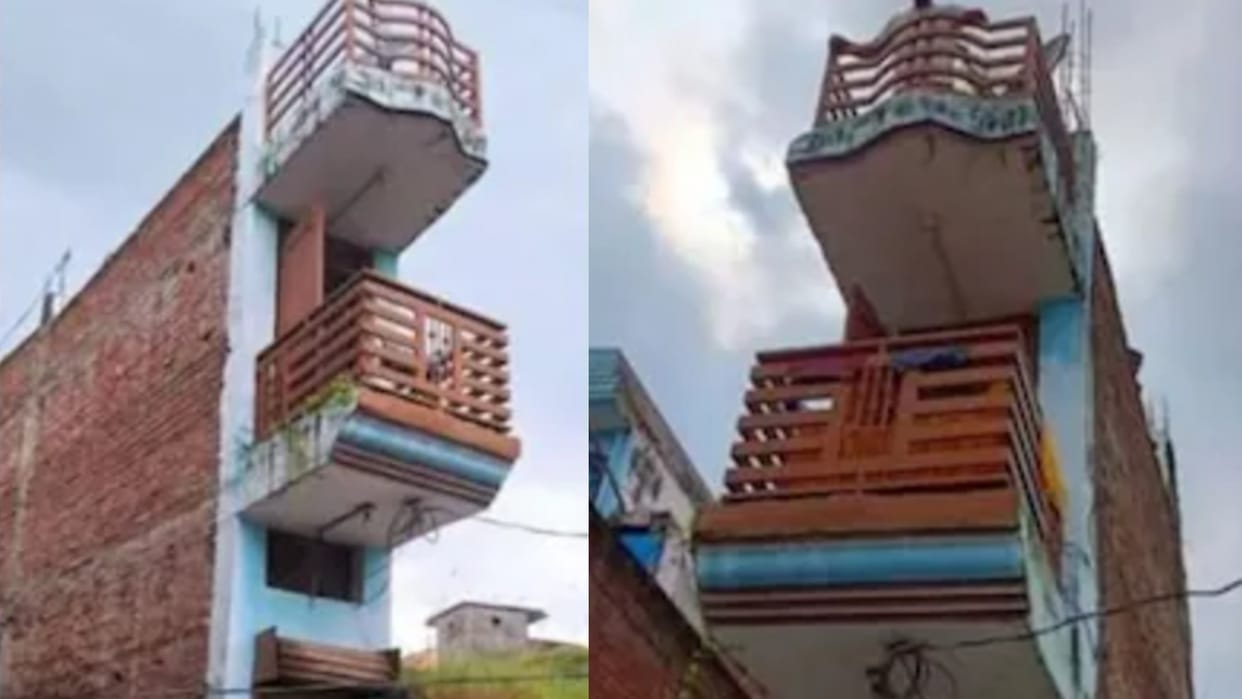 Viral Video Man Made House On 52 Inch Land Impresses People With Unique Civil Engineering