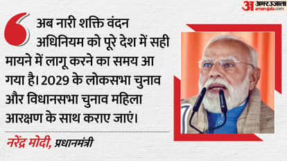 PM Modi Calls for Early Implementation of Women’s Reservation Act Ahead of Special Parliament Session