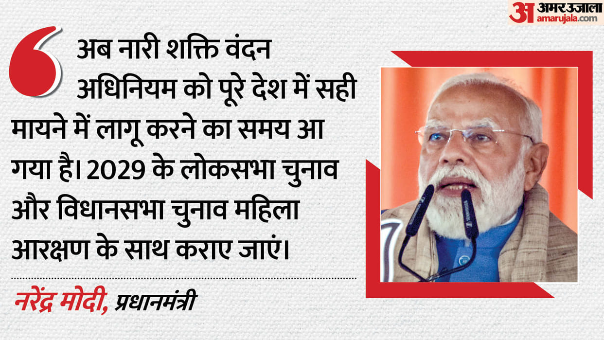 PM Modi Calls for Early Implementation of Women’s Reservation Act Ahead of Special Parliament Session