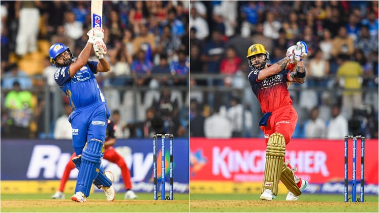 MI vs RCB: आरसीबी का आईपीएल में छठा सबसे बड़ा स्कोर, रोहित शर्मा ने हासिल की 'विराट' उपलब्धि; जानिए